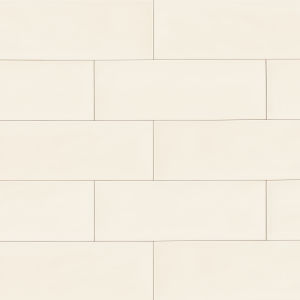 Loft 12" x 24" Honed Porcelain Field Tile in White