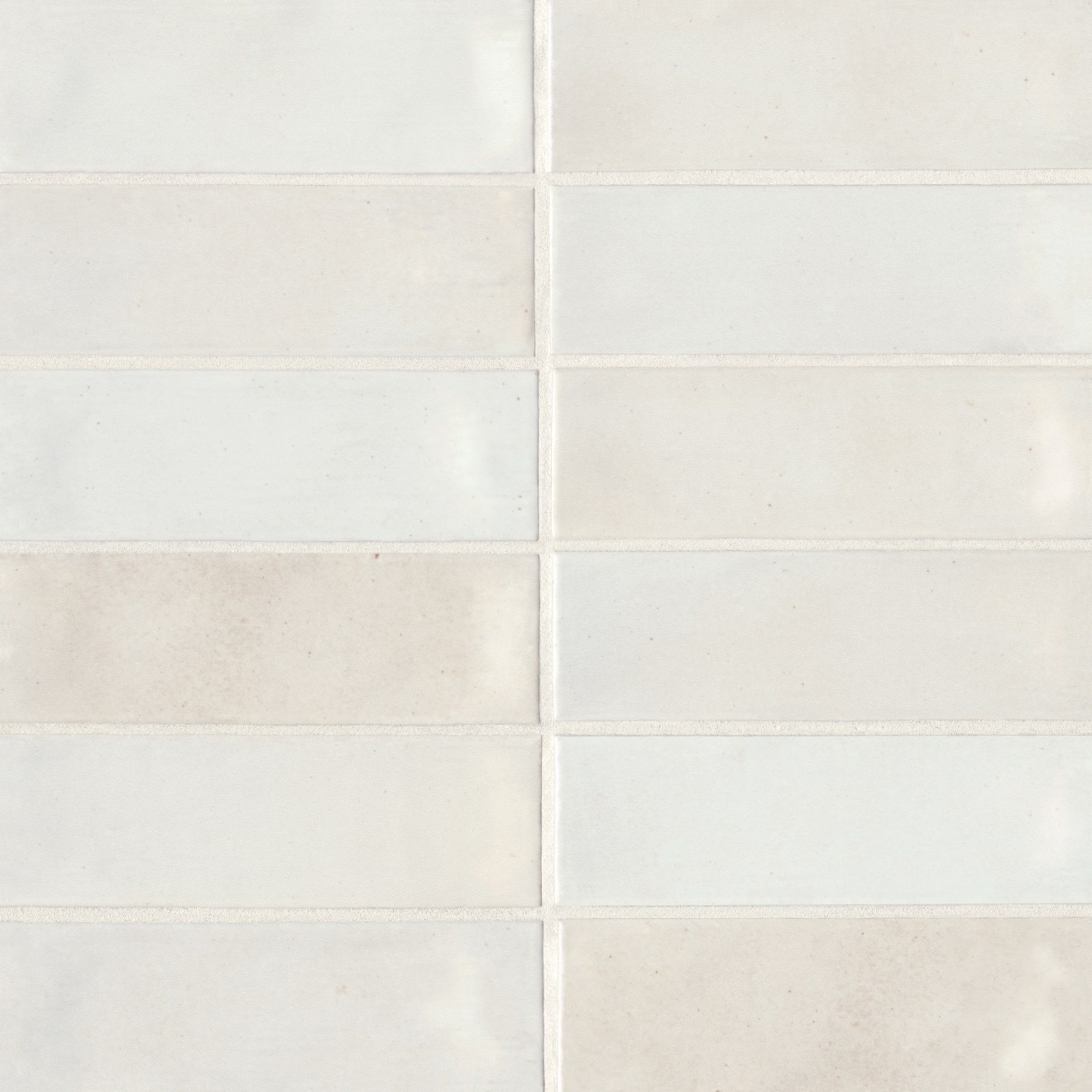 Celine 2 x 6 Glossy Porcelain Floor & Wall Tile in White