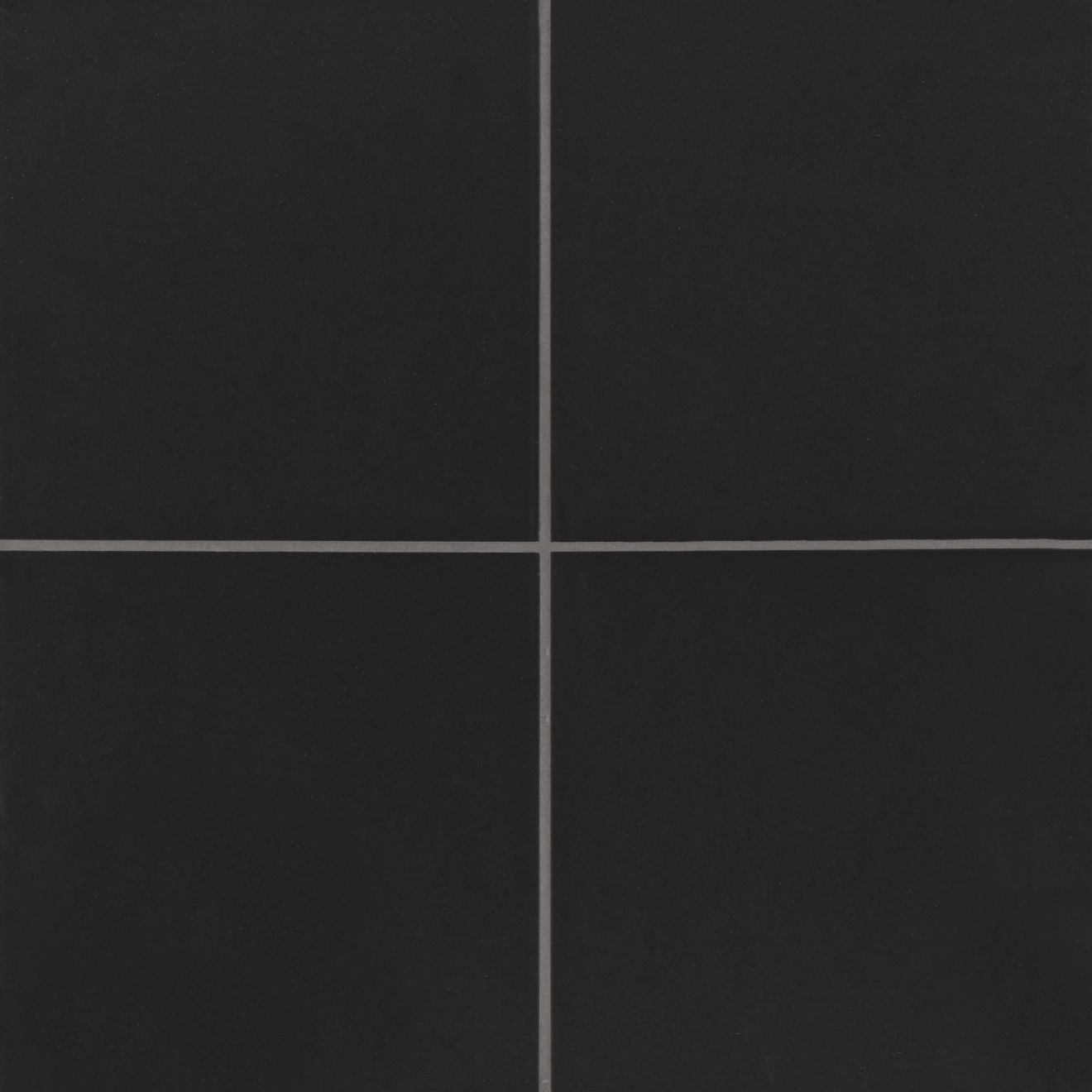 Rothko 9 x 9 Matte Ceramic Field Tile in Black