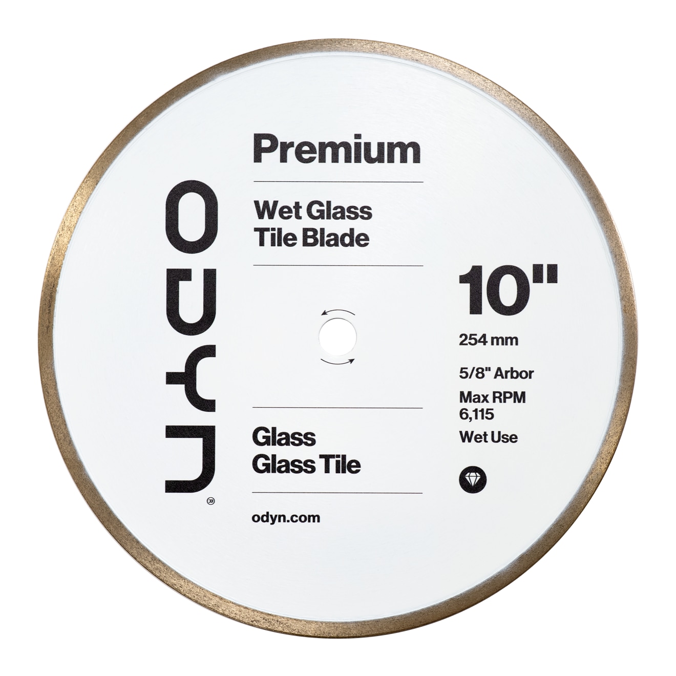 10 inch deals glass tile blade