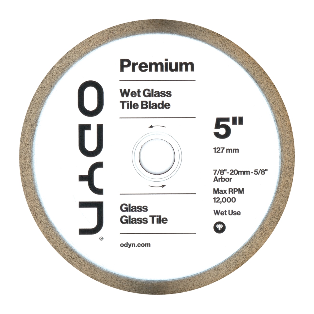 Glass store diamond blade