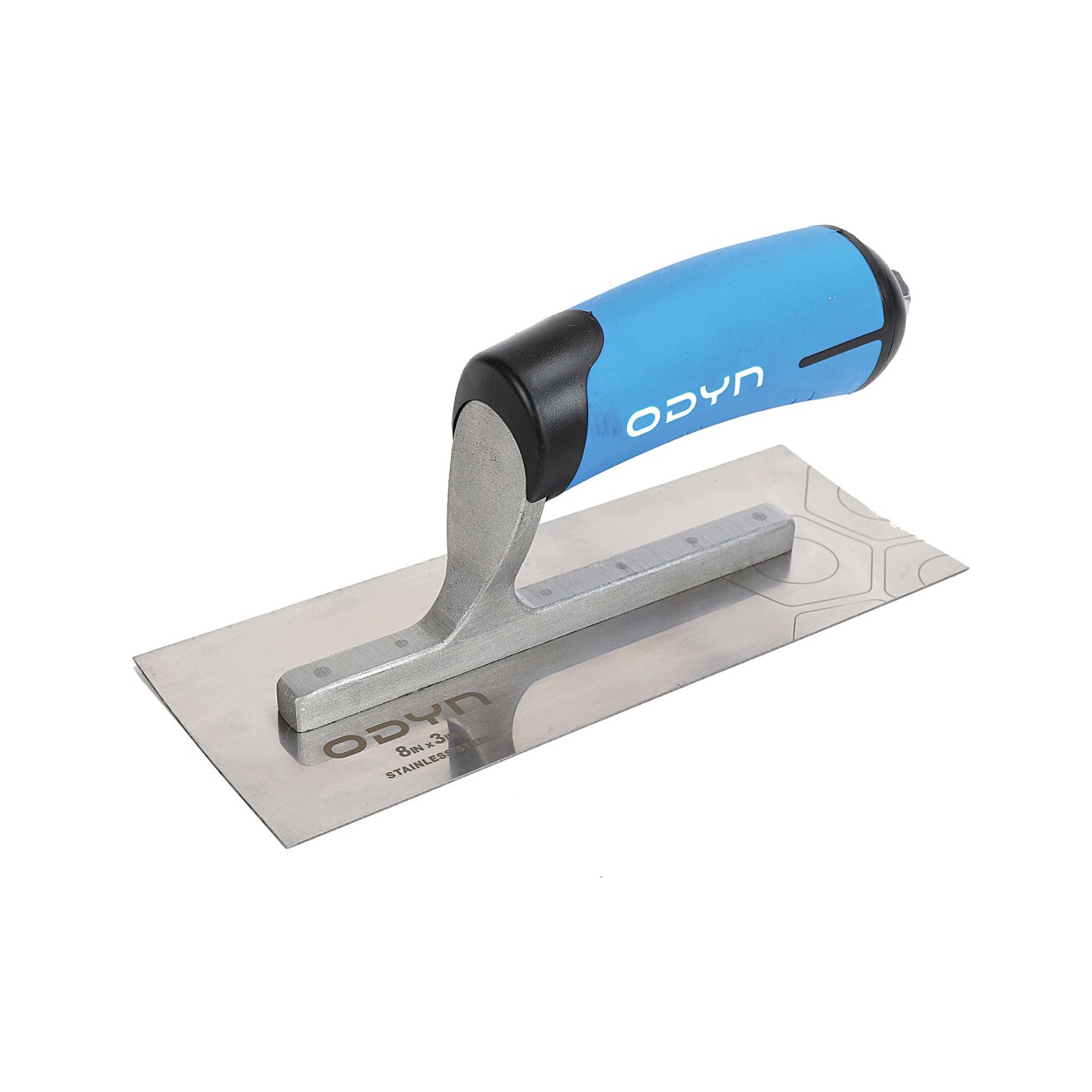 Odyn 8 in. x 3 in. Stainless Steel Mini Trowel w Comfort Grip