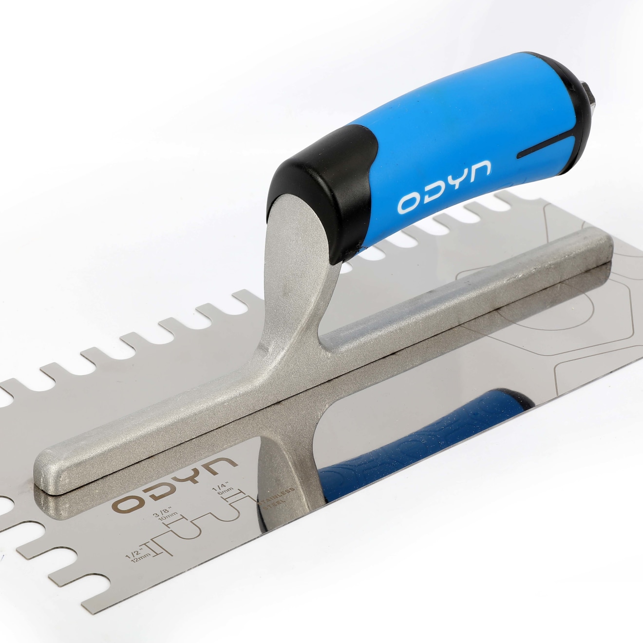 Trowel notched clearance